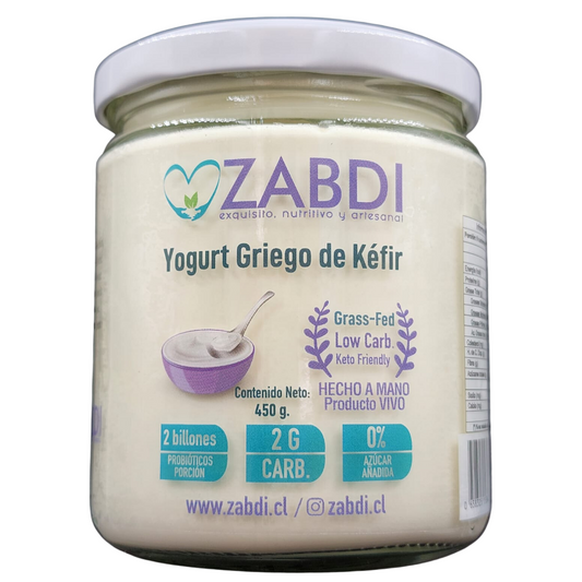Yogurt Griego Kéfir 450Grs. Grass-Fed