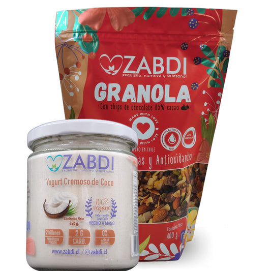 Pack Granola 400grs y Cremoso Coco 460grs