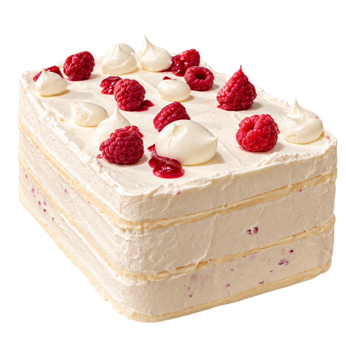 Barra Merengue Frambuesa y Chantilly — imagen sin fondo