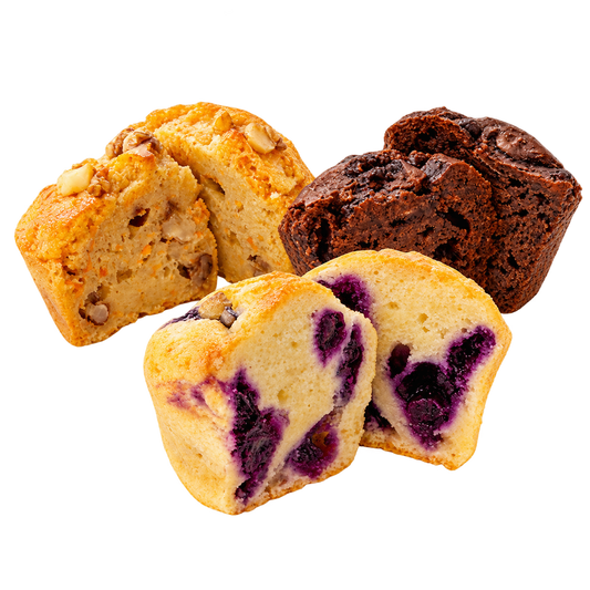 Muffin Doble Chocolate Chips — imagen sin fondo
